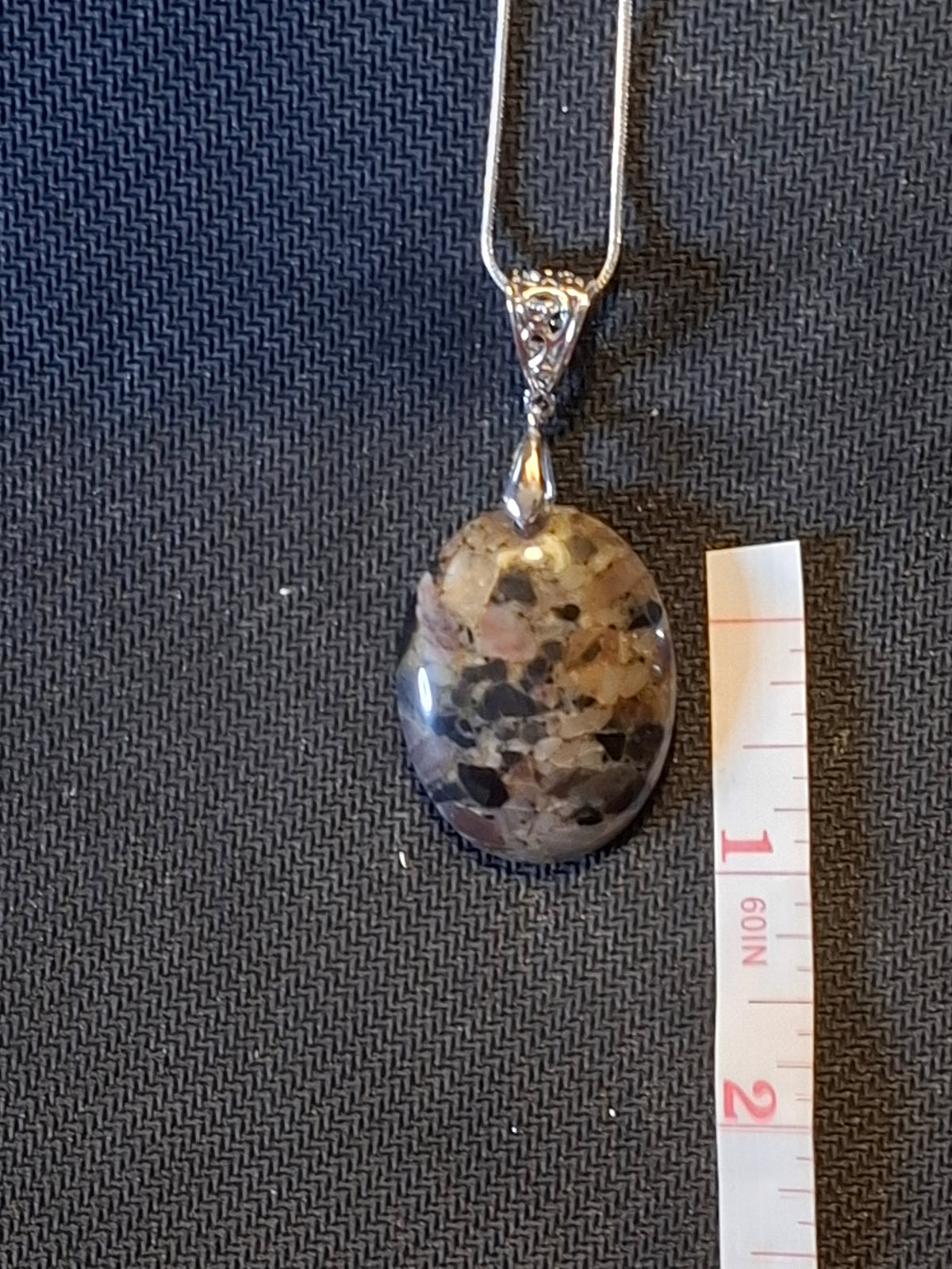 Brecciated Jasper — Spokane River — The Ancient Mosaic