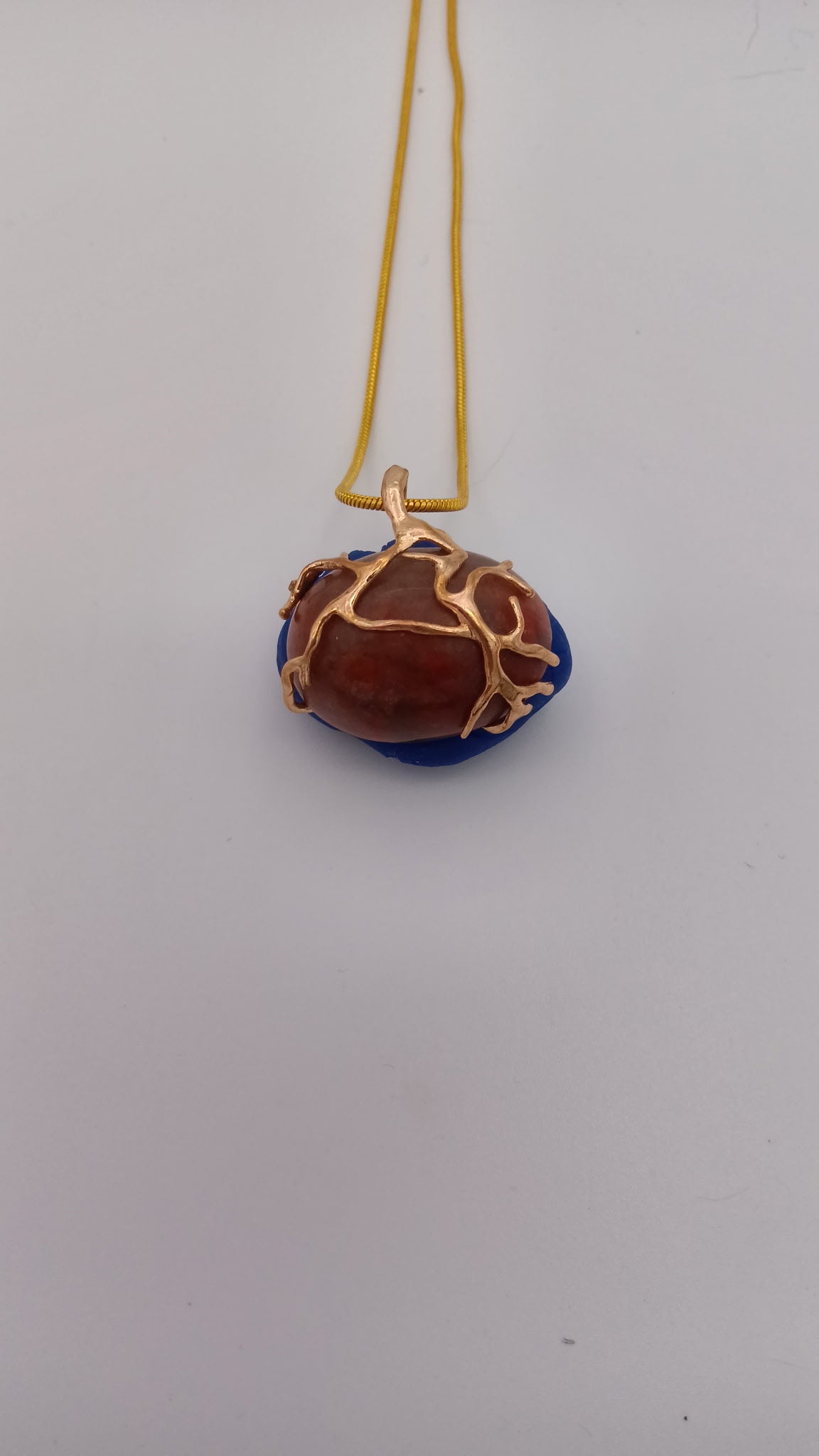 Pumpkin Jasper Pendant