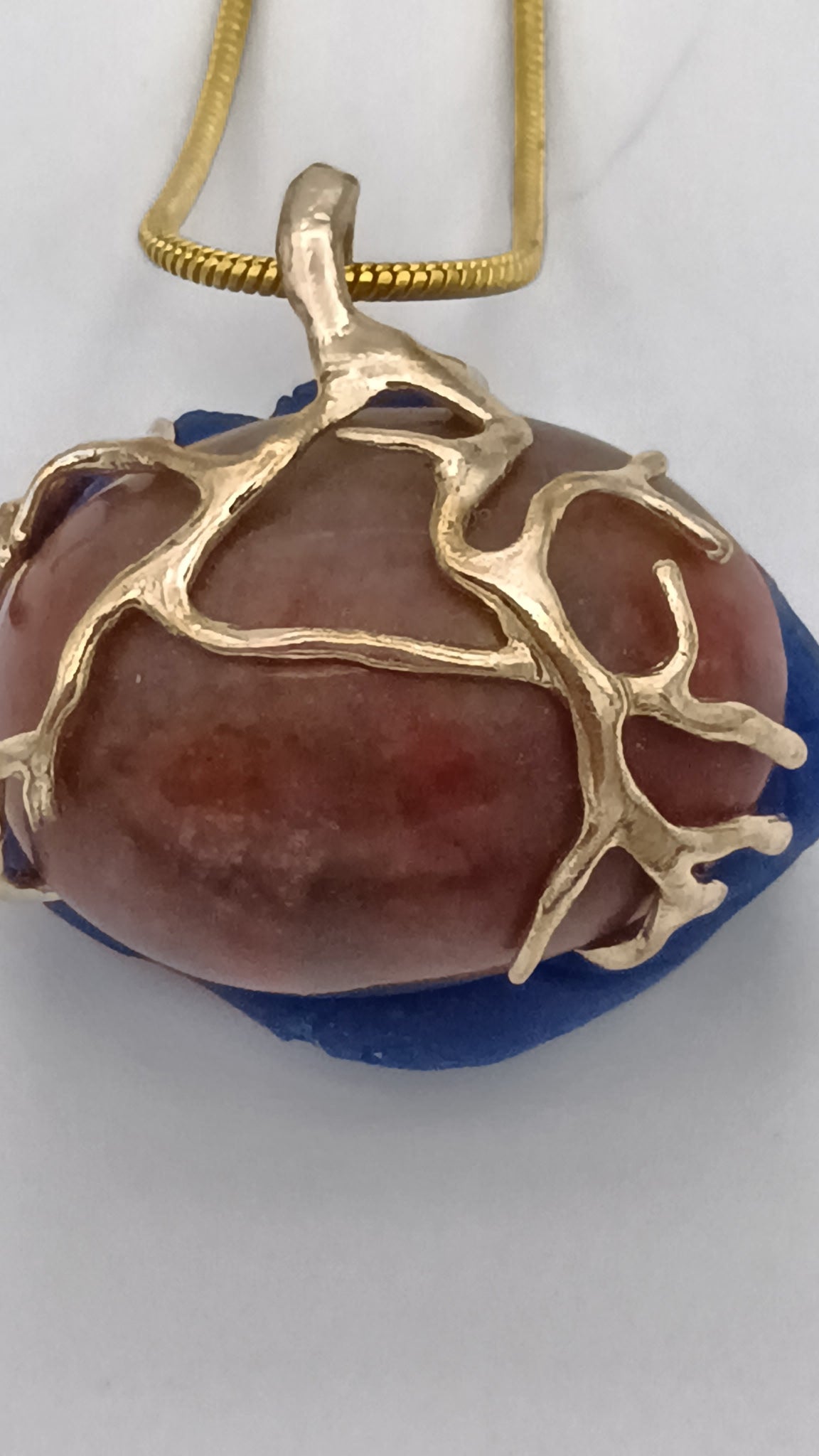 Pumpkin Jasper Pendant