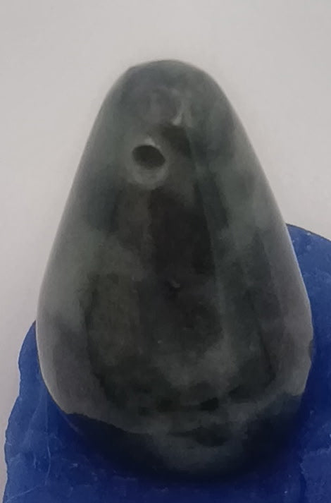 Emerald Green Serpentine Teardrop