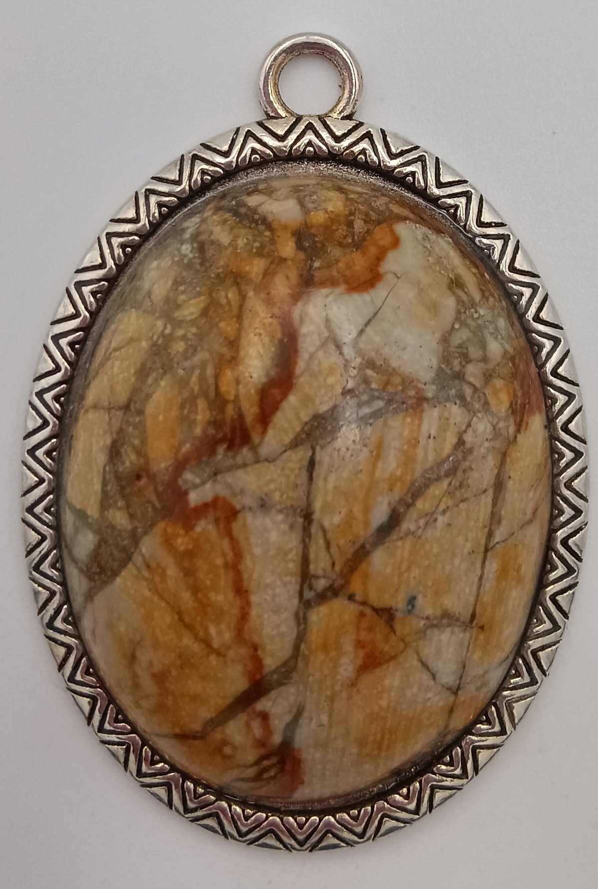 Picture Jasper Pendant