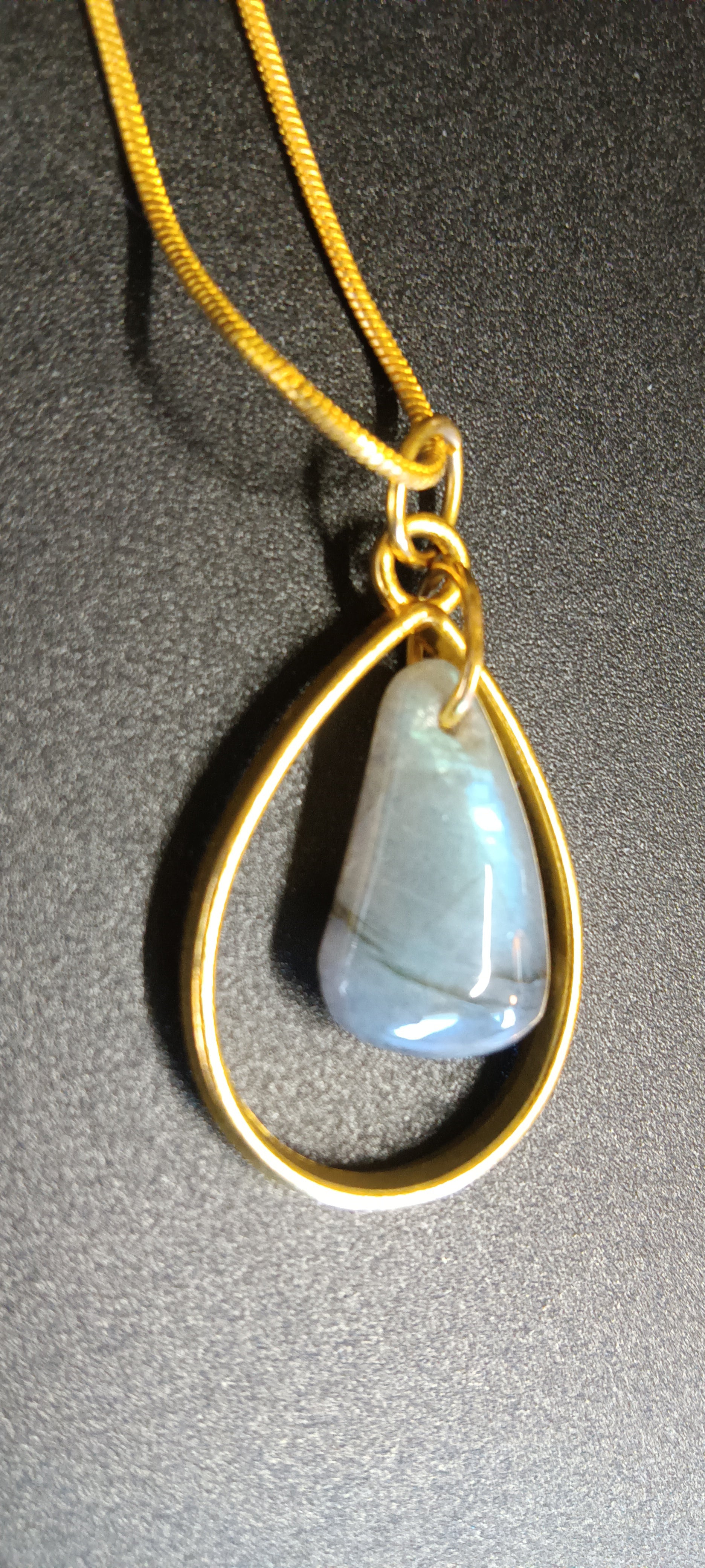 Dragon's Eye Labradorite — Richardson's Rock Ranch — The Rainbow Pear