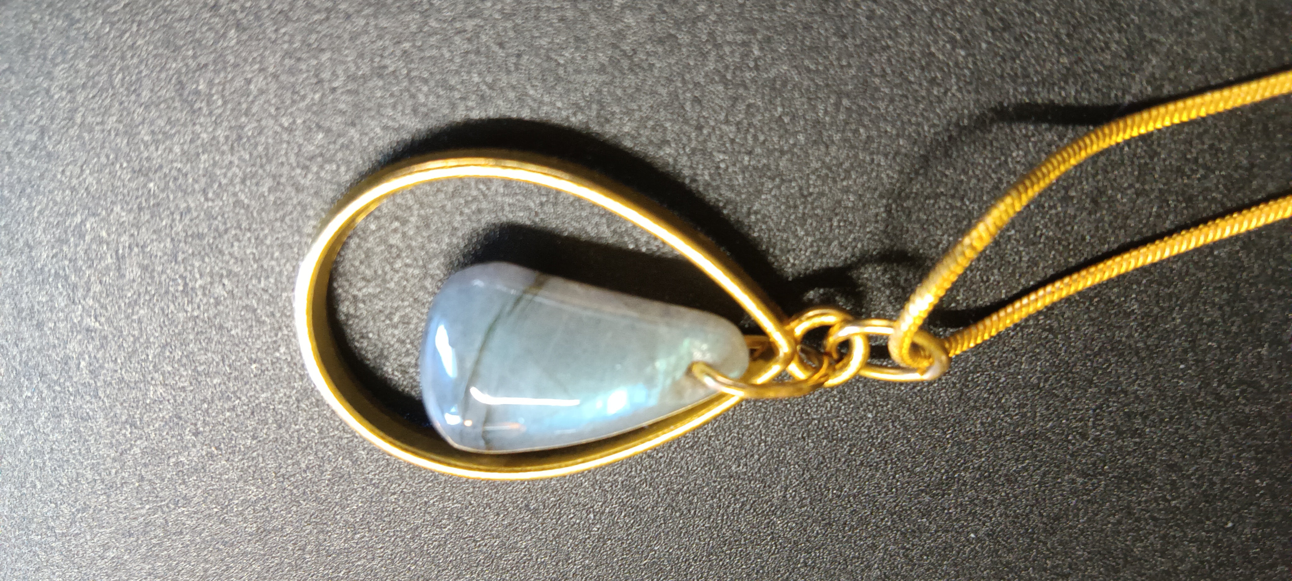 Dragon's Eye Labradorite — Richardson's Rock Ranch — The Rainbow Pear