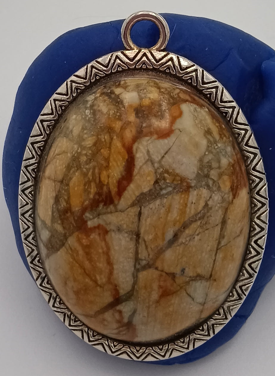 Picture Jasper Pendant