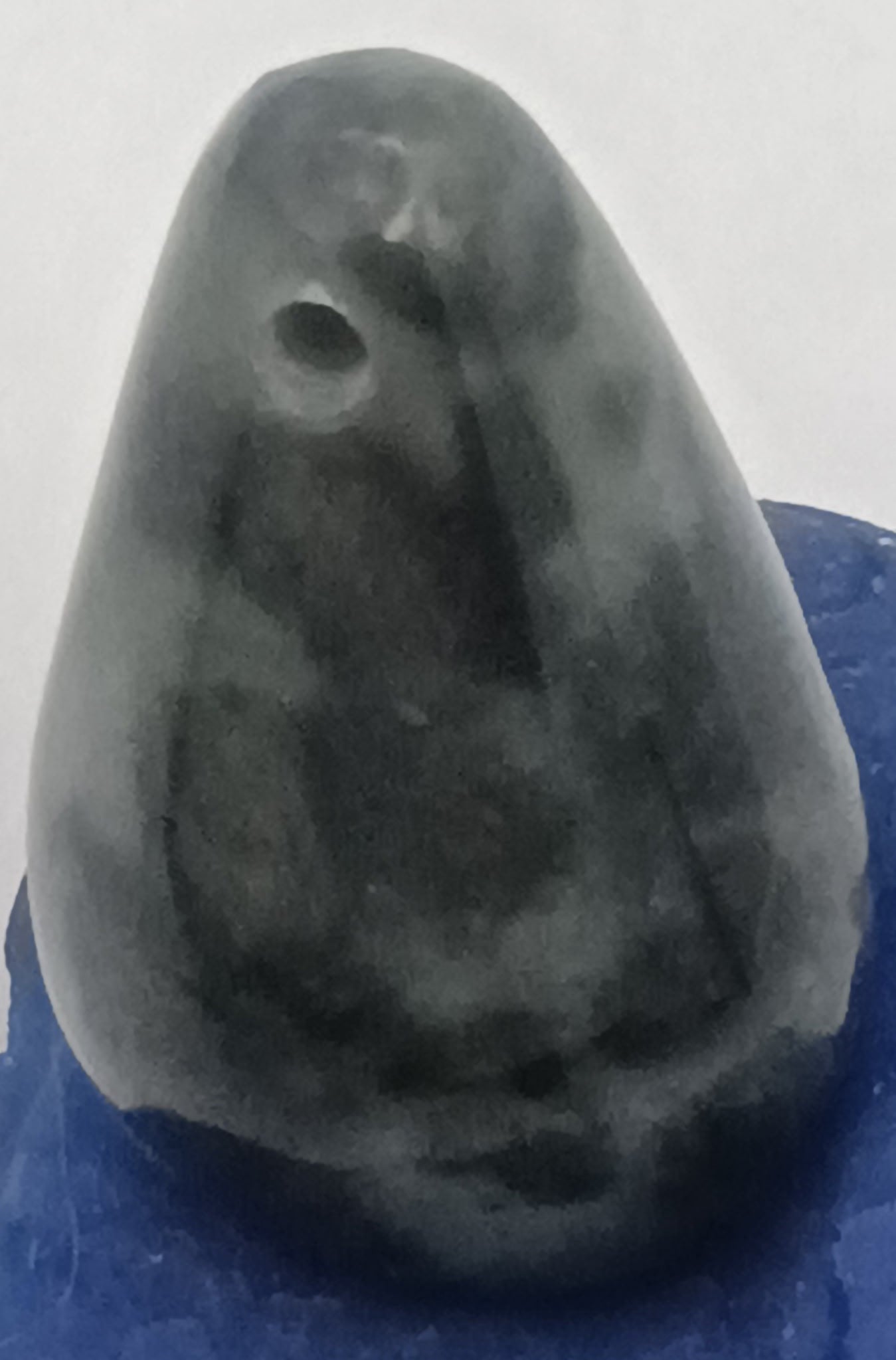 Emerald Green Serpentine Teardrop