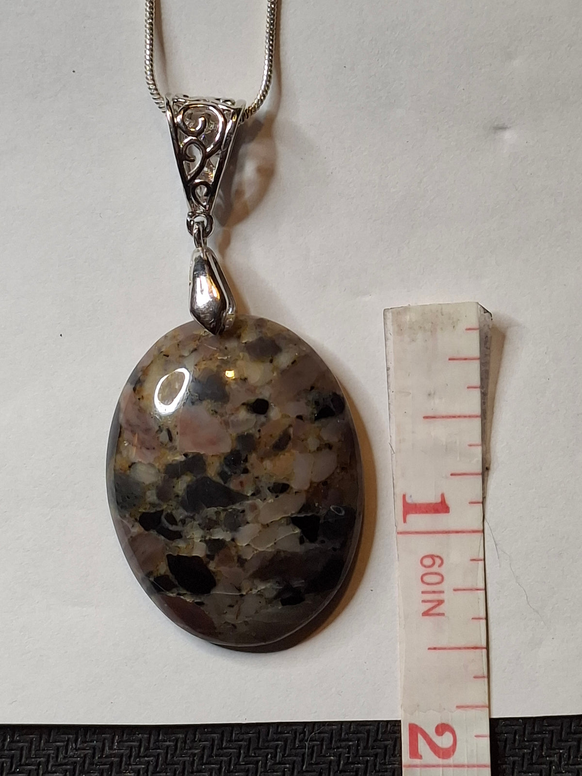 Brecciated Jasper — Spokane River — The Ancient Mosaic