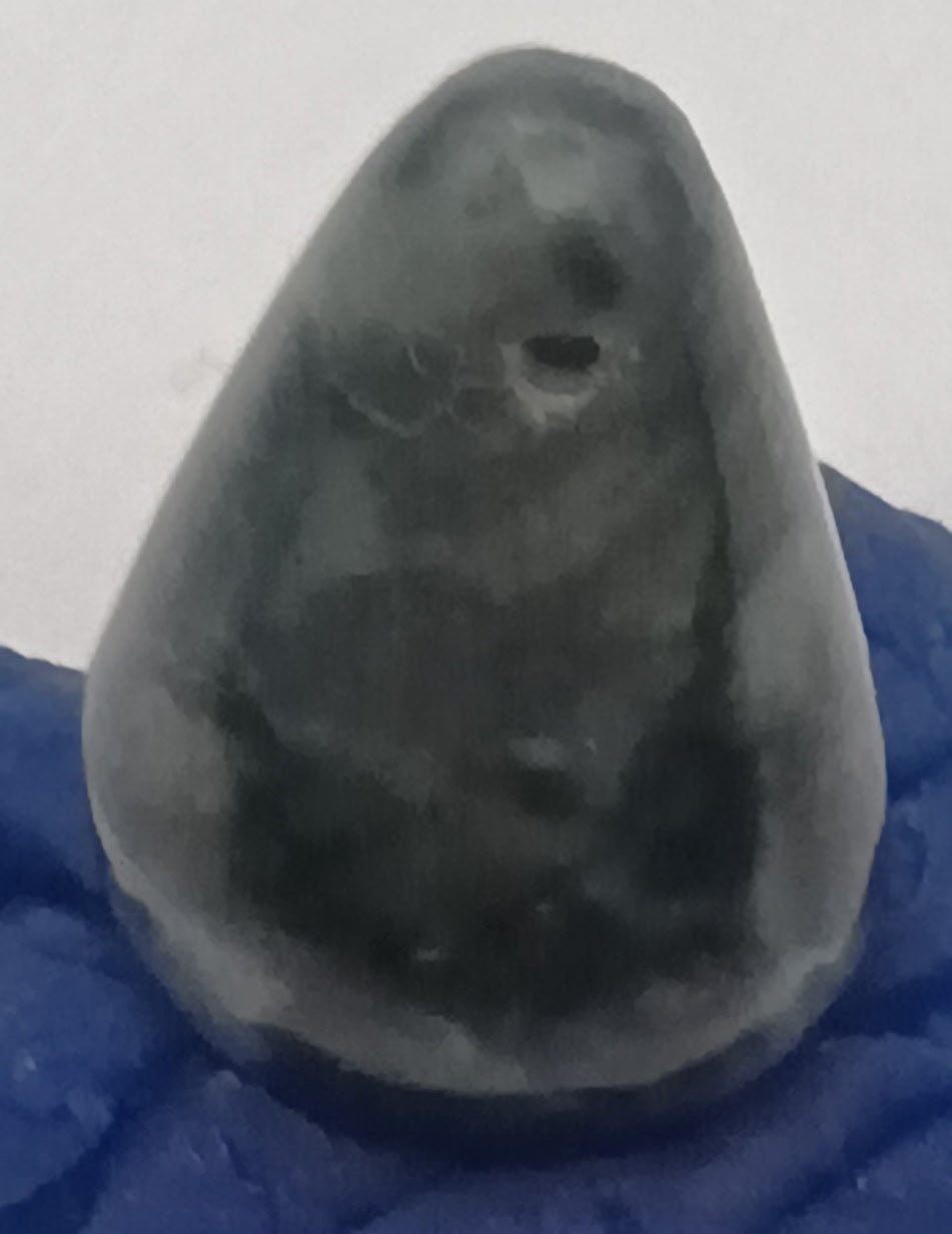 Emerald Green Serpentine Teardrop