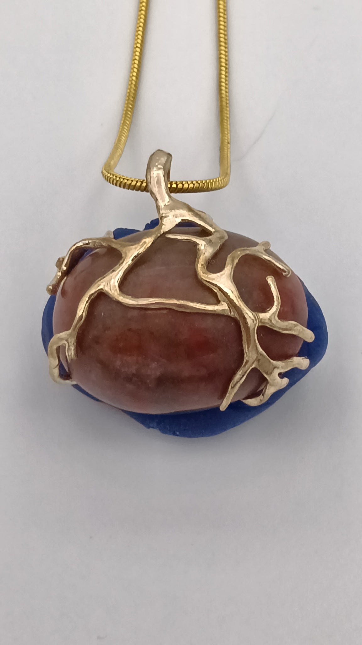 Pumpkin Jasper Pendant