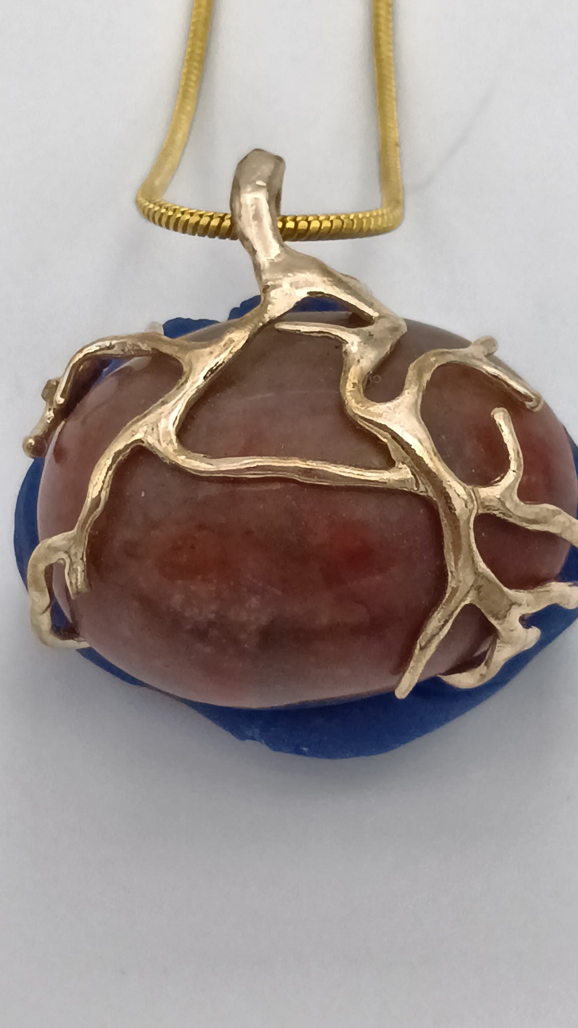 Pumpkin Jasper Pendant